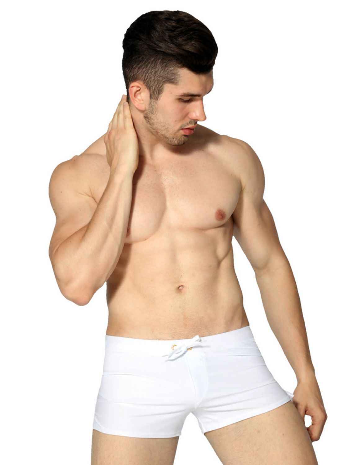 Men's Drawstring Swim Shorts - Damned Threads